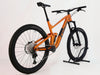 Trek Slash 7 Factory Orange / X-LARGE / YARI / RRP: £3,200.00 / Very Good Condition / Our Price 1,770.00 including FREE UK Delivery! Side profile of Trek Slash 7 mountain bike with 160mm travel