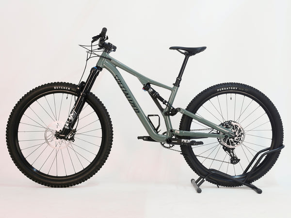 Close-up of the SRAM NX Eagle gears on the used Specialized Stumpjumper Comp Alloy mountain bike, RRP: £2,950.00.