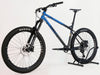Side view of the Used Ragley Blue Pig Race 2022 mountain bike, showcasing its deep sea dive colour and high-quality components. Available at eMado Bikes.