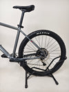 Whyte 801 V4 2023 mountain bike displayed upright to show off its dynamic frame geometry.