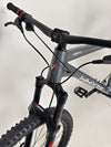 Close-up of the bike's chainset on the Whyte 801 V4 2023 mountain bike, showcasing the quality of the components.