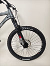 Side angle of the Whyte 801 V4 2023 mountain bike, giving a full view of its efficient design.