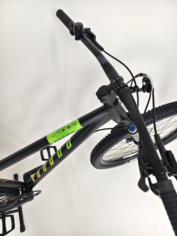 VooDoo Bizango mountain bike large frame with focus on adjusting features.