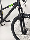 Profile view of the VooDoo Bizango mountain bike highlighting its impressive aluminium frame.
