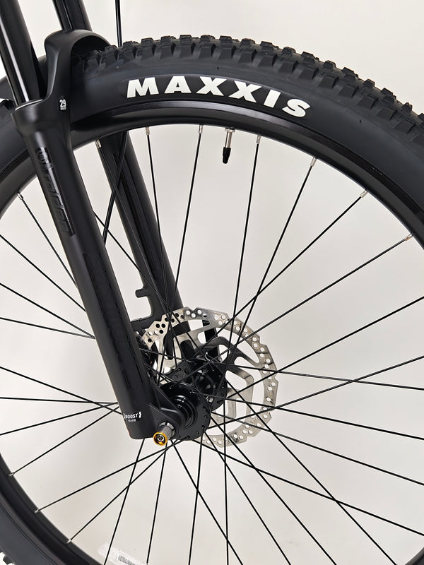 VooDoo Bizango displayed showing the bike's lightweight frame and performance features.