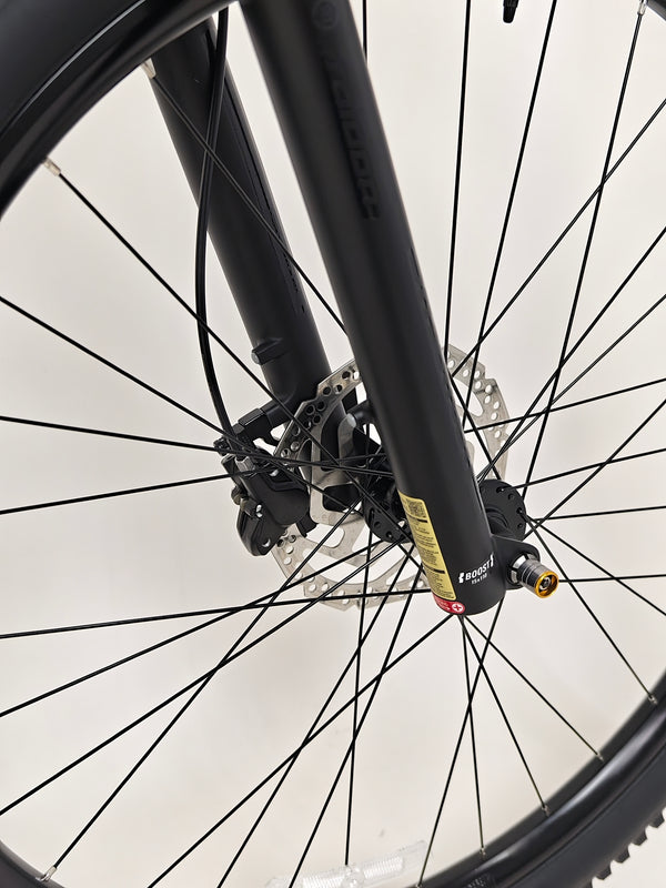 VooDoo Bizango mountain bike under natural light, showing frame and design details.