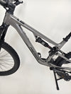 Merida One-Sixty 500 2023 with a focus on the rear brake caliper and rotor.