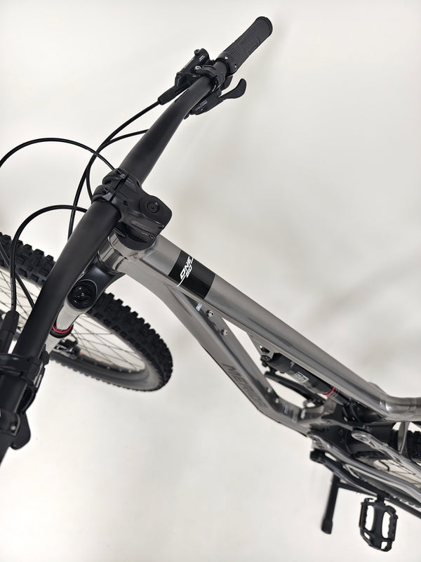 Close-up of the rear gear mechanism on the Merida One-Sixty 500 2023 mountain bike.