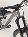 Detailed image of the chainset and pedals on the Merida One-Sixty 500 2023 mountain bike.