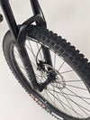 Close-up of the disc brake on the Merida One-Sixty 500 2023 mountain bike, showcasing rotor and caliper.