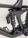 Close-up of Cube Stereo 170 SL 29 mountain bike 2021 gear shifter detail.