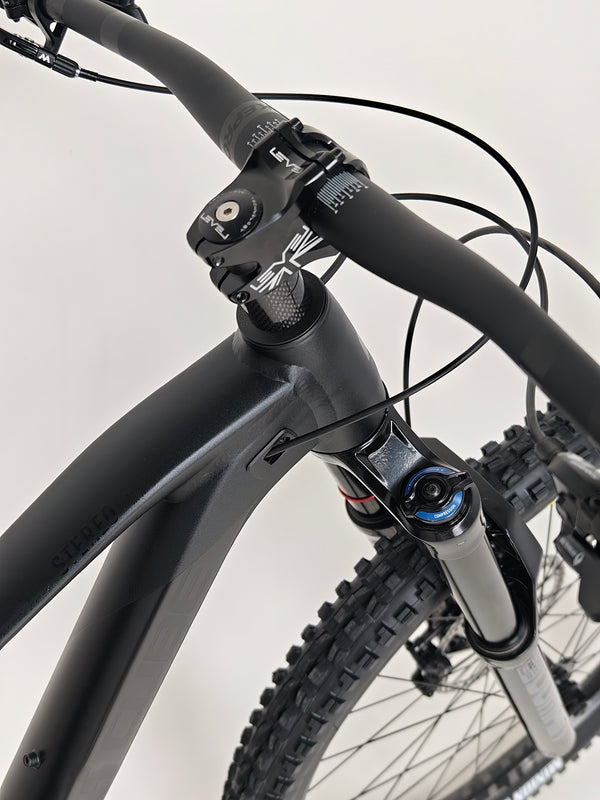 Cube Stereo 170 SL 29 mountain bike 2021 model displayed with details visible.