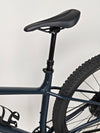 Detailed view of the seat post and saddle angle on Specialized Fuse Sport 27.5 2024 in Excellent Condition at eMado Bikes.