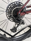 Close-up of the suspension adjustment on the Specialized Chisel 2025 Never Used Bike, showcasing its functionality.