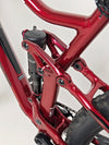 Close-up of handlebars showcasing the ergonomic grips on the Merida One-Twenty 600 29 2023 model.