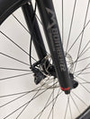 Another angle showcasing the Merida One-Twenty 600 29 2023 mountain bike's high-performance braking system.