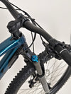 Detailed view of the Trek Fuel EX 8 XT 2022 crankset featuring Shimano SLX and 30T gearing.