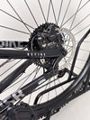 NS Bikes Define AL 130 2 2023 - Close-up of the grip and bar area highlighting comfort and performance features from NS Bikes.