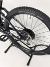 NS Bikes Define AL 130 2 2023 - An overview of the bike's geometry, showcasing its mountain biking capabilities from NS Bikes.