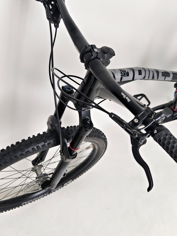 NS Bikes Define AL 130 2 2023 - Side profile feature showing components in excellent condition, ready for off-road adventures from NS Bikes.