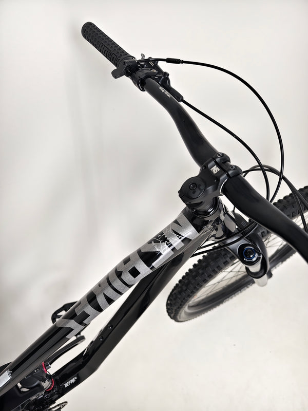 NS Bikes Define AL 130 2 2023 - Detailed look at the rear derailleur system focusing on precision and accuracy from NS Bikes.