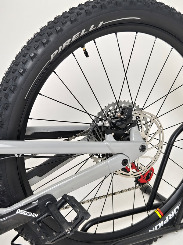 Nukeproof Mega 275 RS X01 Eagle bike showcasing its overall maintenance and installation quality.