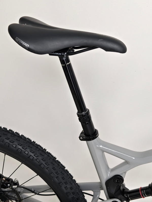 Nukeproof Mega 275 RS X01 Eagle bike featuring the bottom bracket area and its construction details.