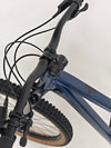 Detailed image of the rear derailleur and cassette on Rocky Mountain Instinct Alloy 10 2023, showcasing the drivetrain technology, available at eMado Bikes.