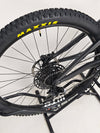 Detailed view of the rear wheel setup of the Santa Cruz Hightower R / AL 2023 bike at eMado.