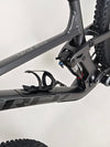 Trek Top Fuel 8 GX AXS 2024 LARGE Frame in Excellent Condition at eMado Bikes, focusing on bike's ergonomic seating position.