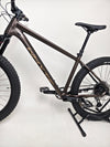 Close-up of the 27.5-inch wheel of the Whyte 901 V5 2024 Mountain Bike for sale at eMado.