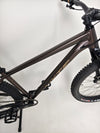 Detailed look at the lockout feature on the suspension of the Whyte 901 V5 2024 Mountain Bike at eMado.