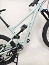 Specialized Status 160 in Very Good Condition at eMado Bikes - showcasing the mixed wheel trail geometry.