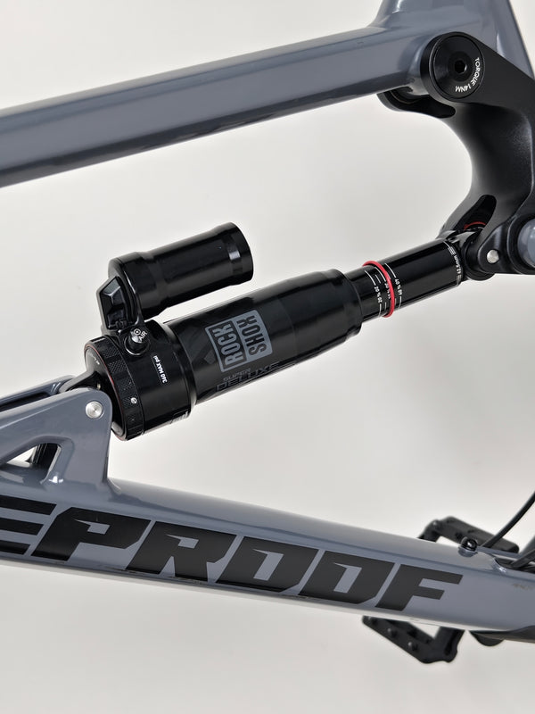 Rear details of the Nukeproof Mega 290 Alloy Comp 2023 bike in excellent used condition at eMado Bikes.