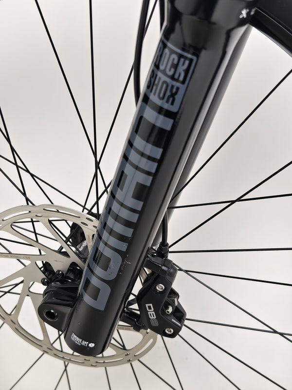 Full view of Nukeproof Mega 290 Alloy Comp 2023 bike capturing its overall excellence in used condition at eMado Bikes.