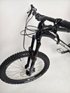 Detail shot of Nukeproof Scout 275 RS 2023 in excellent used condition, emphasizing the lightweight alloy construction.