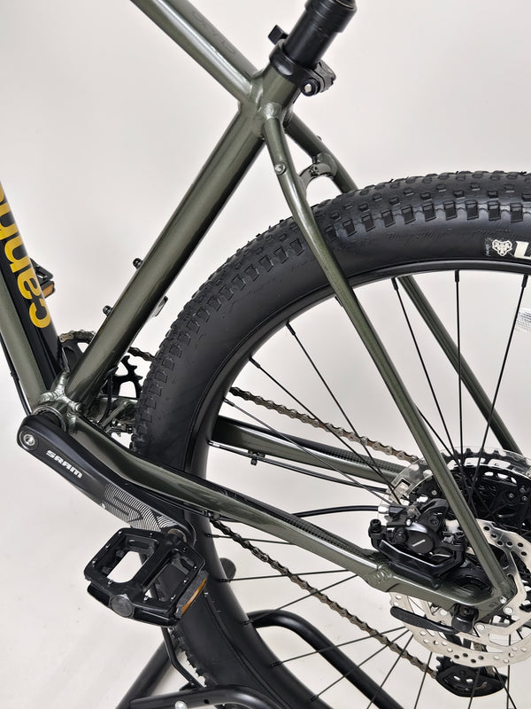 Bike in action, showcasing 2023 Cannondale CUJO 2 in Medium - Used Cannondale CUJO 2 in Medium at eMado.