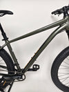 Detailed image of the frame and dropper post system on the 2023 Cannondale CUJO 2.