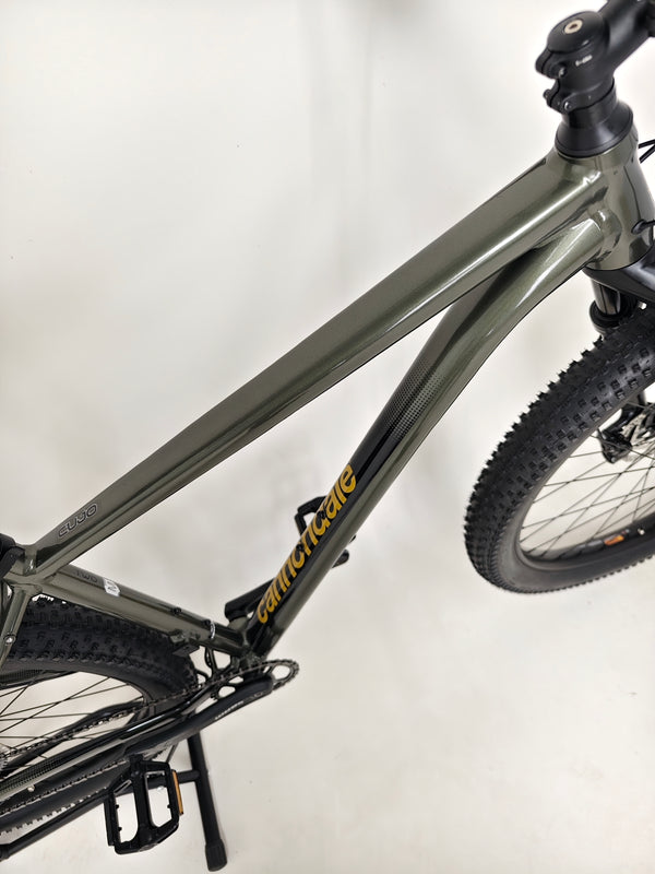 Close-up of the SRAM SX Eagle drivetrain on the Cannondale CUJO 2, model year 2023.