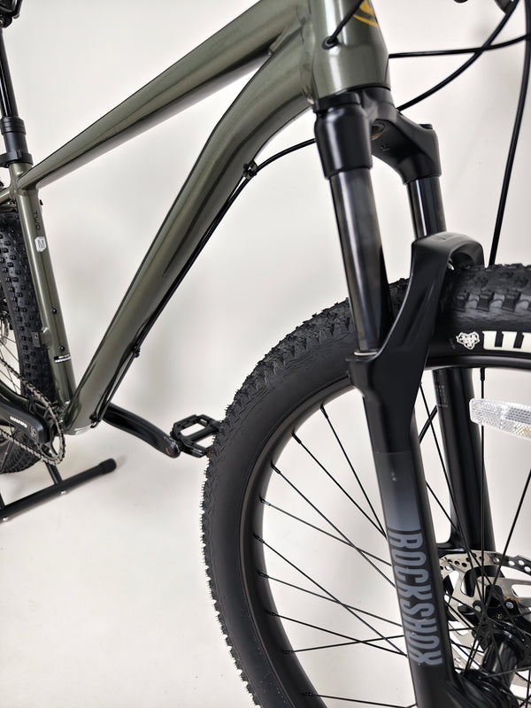 Rear view of the 2023 Cannondale CUJO 2 showcasing rear suspension and frame design.