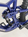 Trek Fuel EX 7 2024 Gen 6 (upgraded), M-L in Very Good Condition - undercarriage view revealing the frame design.