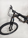 Close-up of the bike frame characteristics of the Transition Smuggler NX 2024 in medium, showing off its quality.