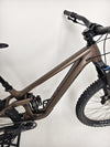Close-up of the rear hub on the Transition Smuggler NX 2024 in medium, showcasing its design.