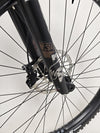 Detailed view of gear system and adjustments on the Transition Smuggler NX 2024 in medium.