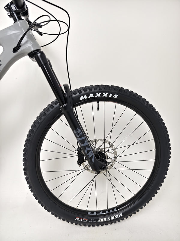 Nukeproof Mega 290 CARBON - Image of the bike's suspension details from the top view.