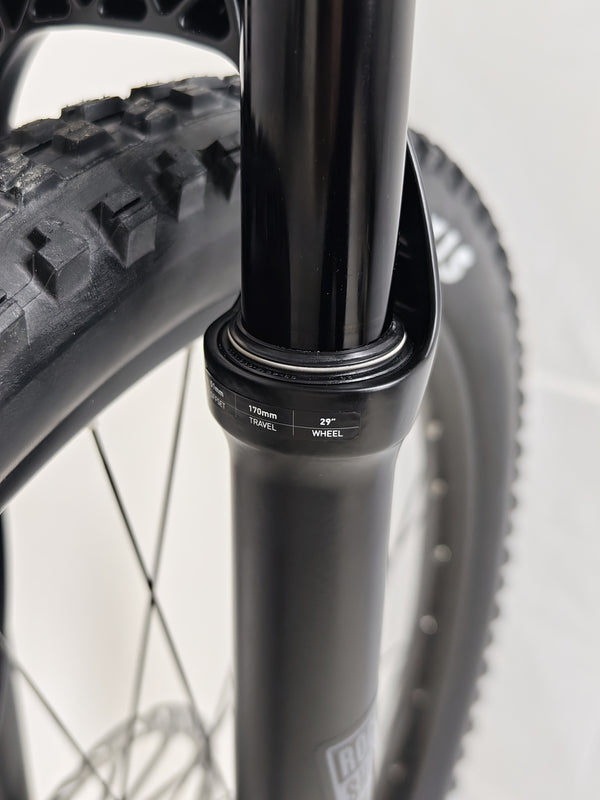 Nukeproof Mega 290 CARBON - Image of the bike showcasing sleek lines and power.