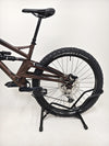 Waves of adventure captured with the Orange ALPINE 6 mountain bike in a nearby forest.