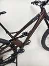 Detailed shot of the Orange ALPINE 6's gear system, highlighting its functionality and precision.