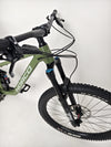 Norco Sight A2 2021 in action on a steep downhill with rider showcasing agility.