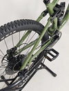 Norco Sight A2 2021 mountain bike resting in a bike rack, demonstrating its readiness for the next ride.